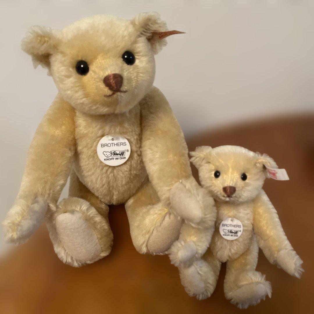 VD SALE♡希少 限定品 シュタイフ Steiff ブラザーズ テディセット