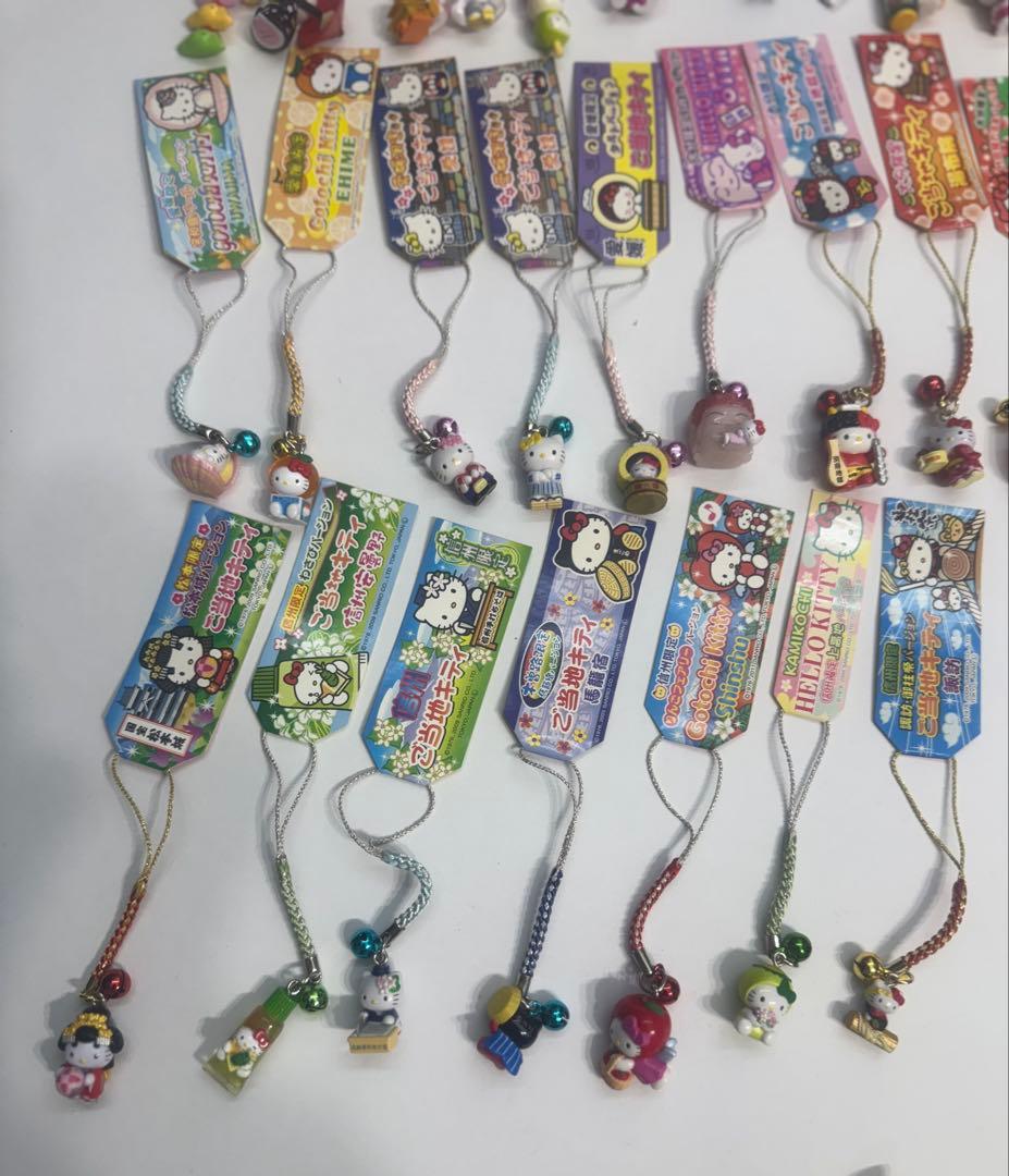 星*奨様 【レアあり】ご当地キティ　根付ストラップ　セット①