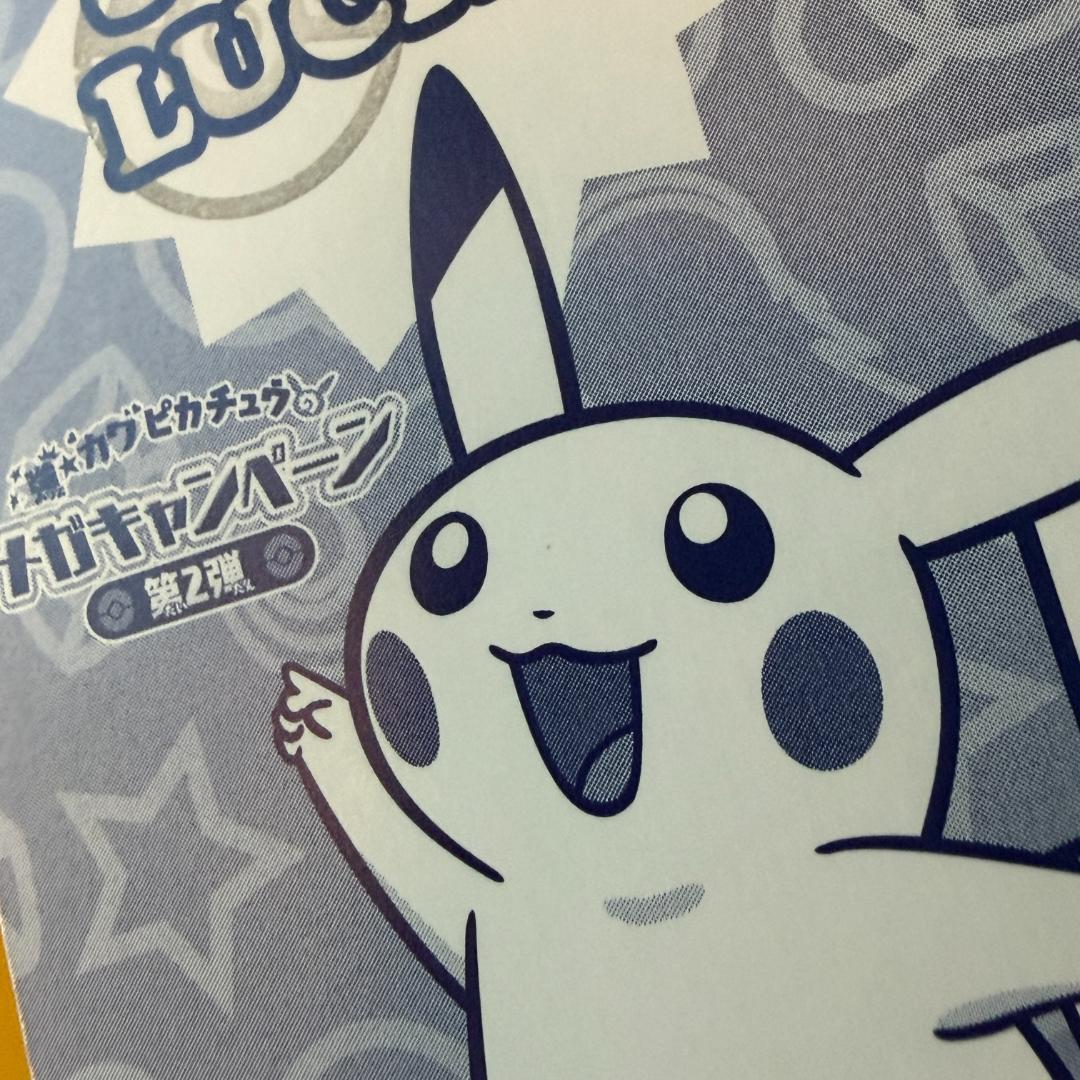 激レア ポンチョ ピカチュウ 名刺 カード メガレックウザ 限定 非売品