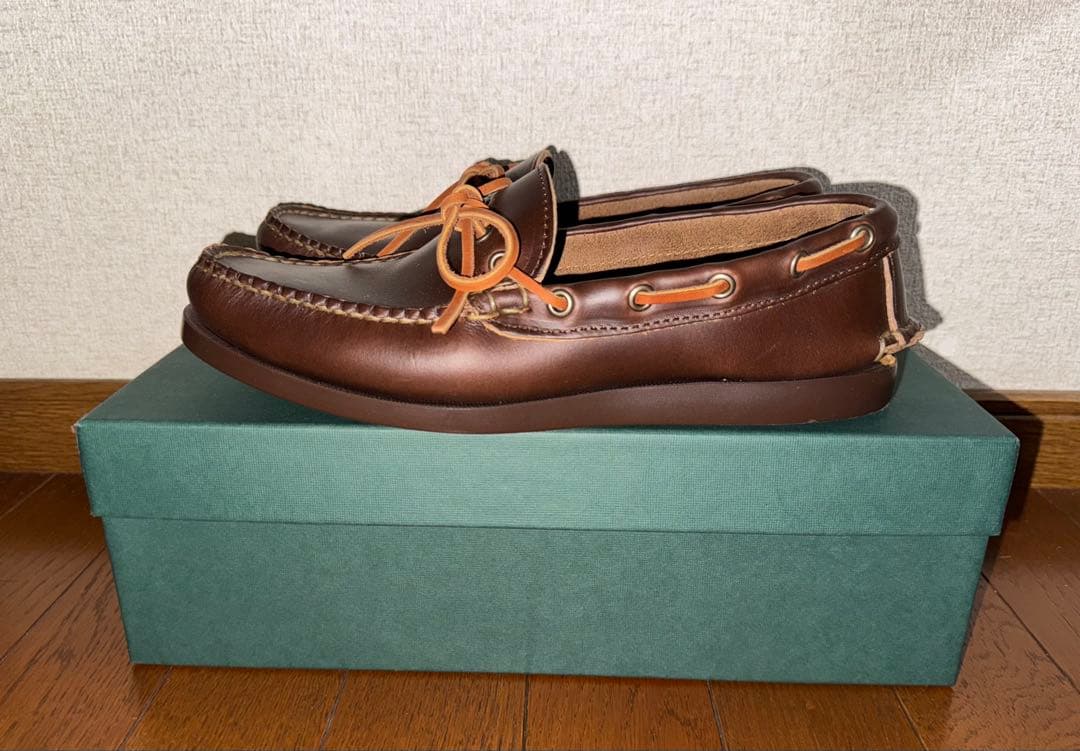 靴 RANCOURT&Co./Gilman Camp Moc Chromexcel
