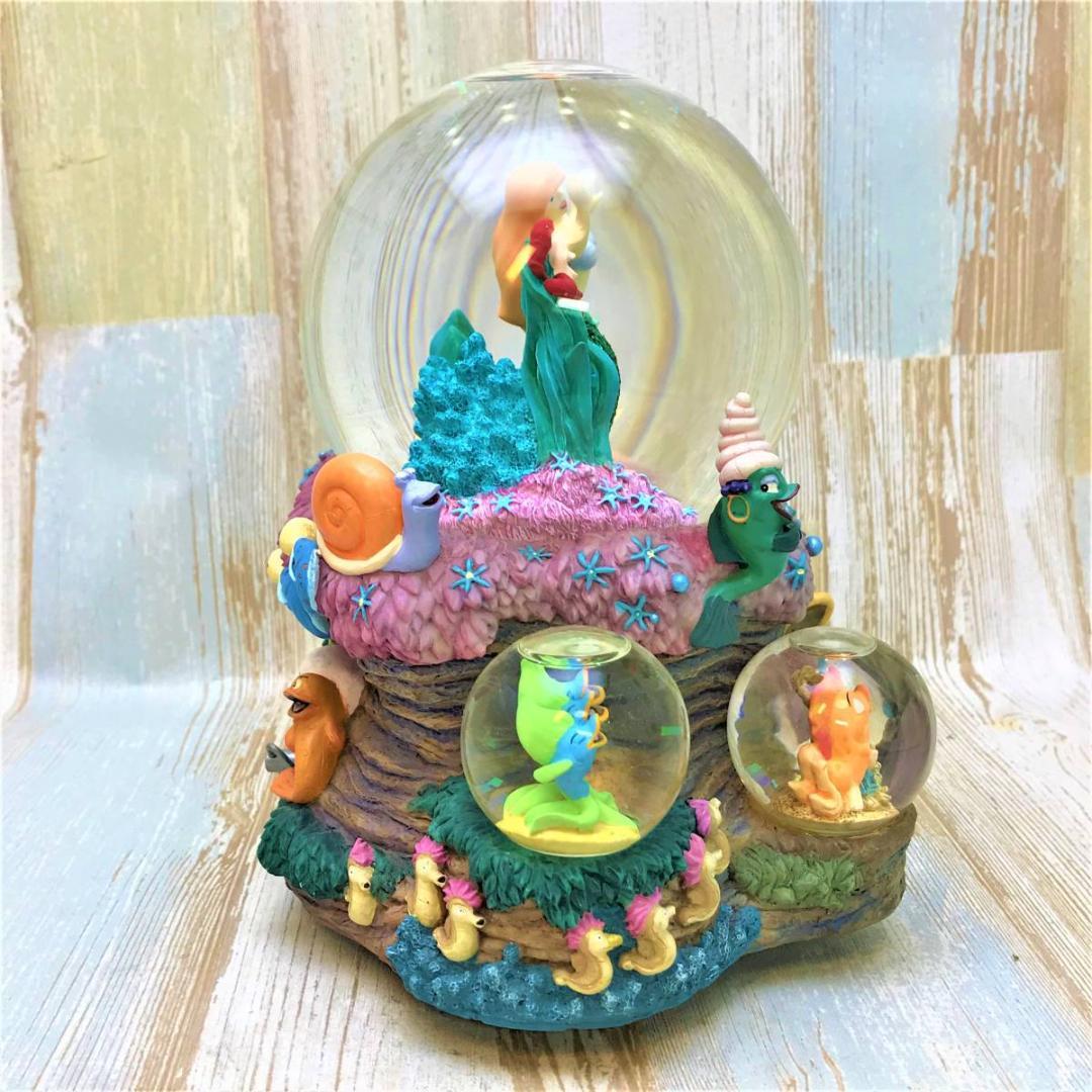 リトルマーメイド The Little Mermaid アリエル スノーグローブ