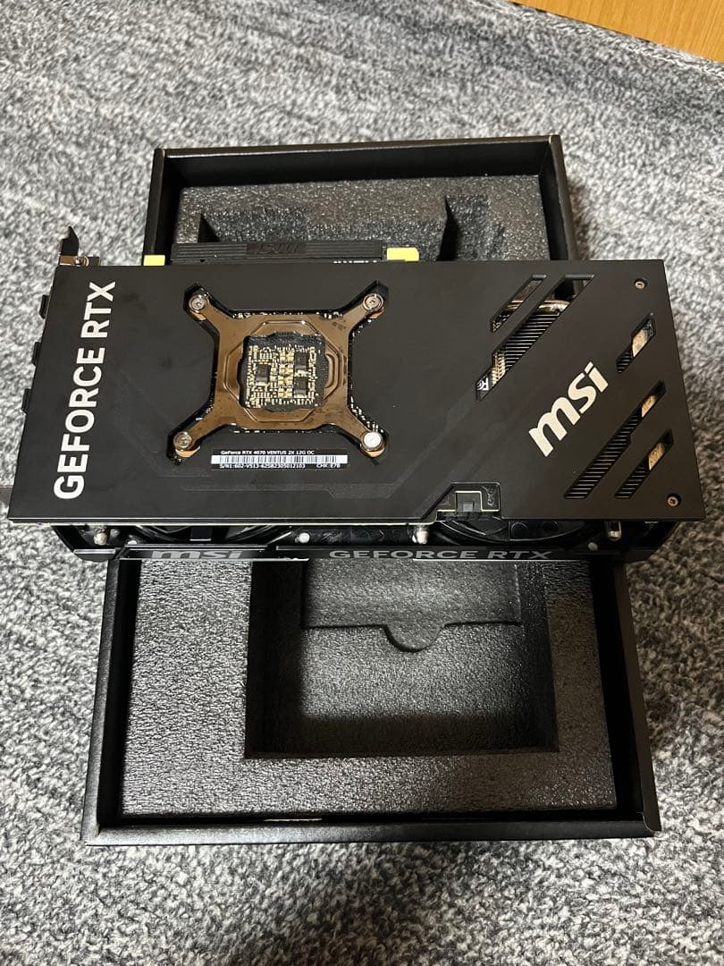 グラフィックボード・グラボ・ビデオカード MSI GeForce RTX4070 VENTUS 2X 12G OC