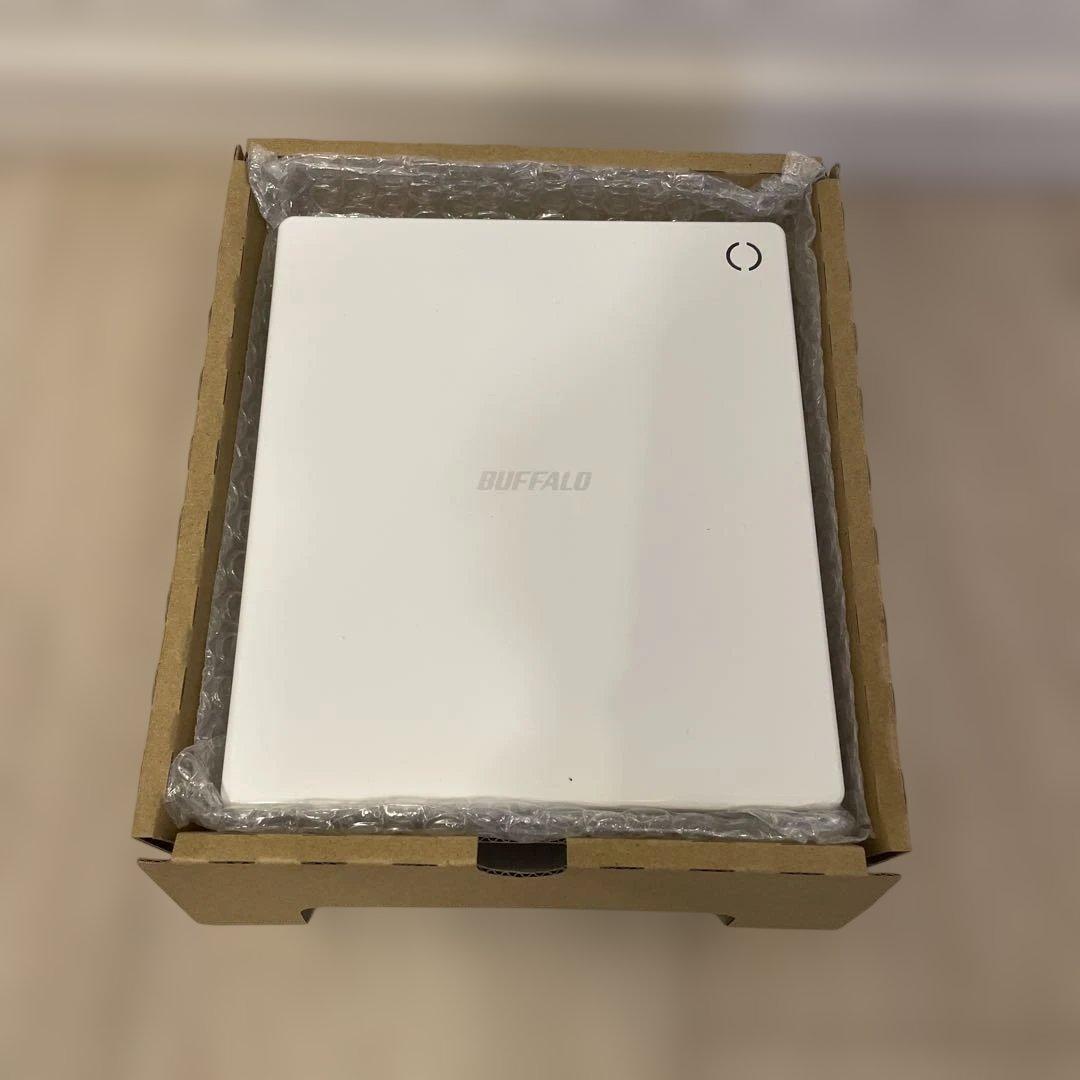 バッファロー ラクレコ CD/DVDレコーダー ホワイト RR-PW1-WH