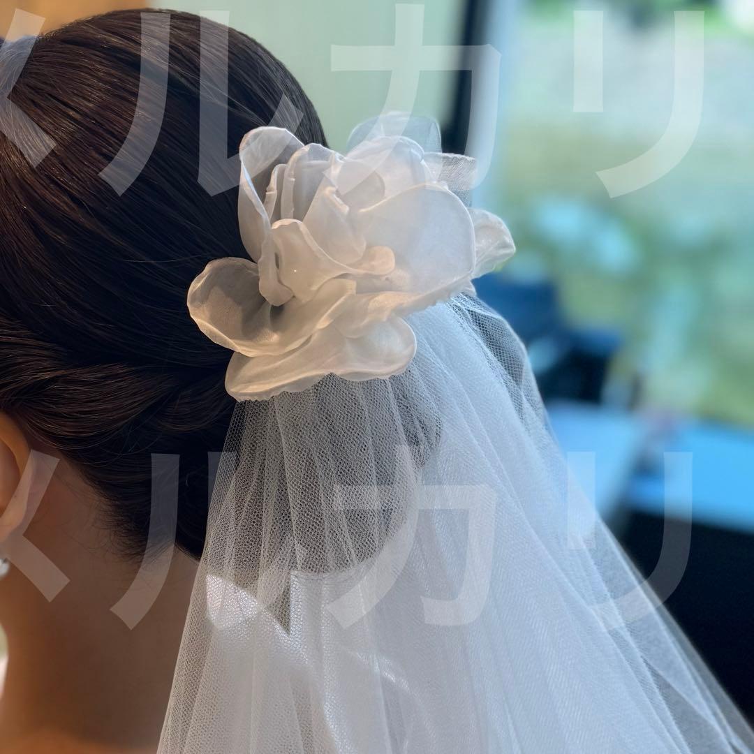 カンタベッラ　ヘッドフラワー　シルク100%