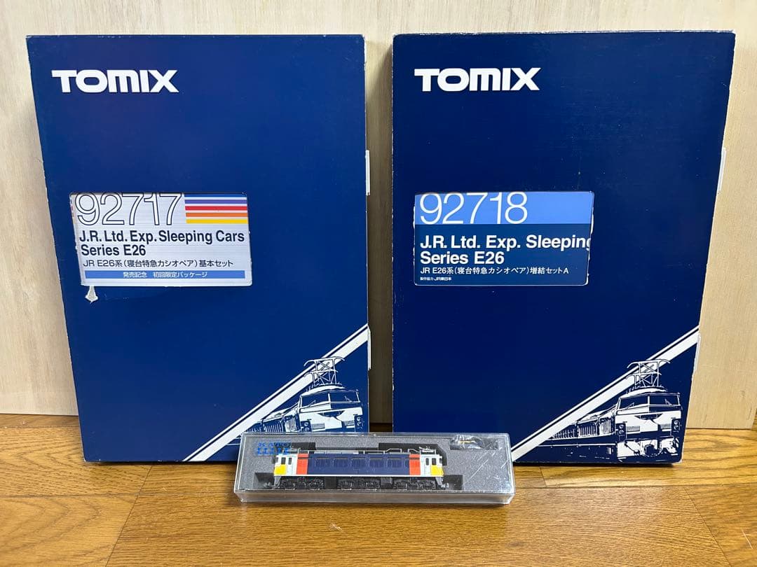 KATO EF81カシオペア ＋TOMIX E26系(基本セット＋増結セットA)