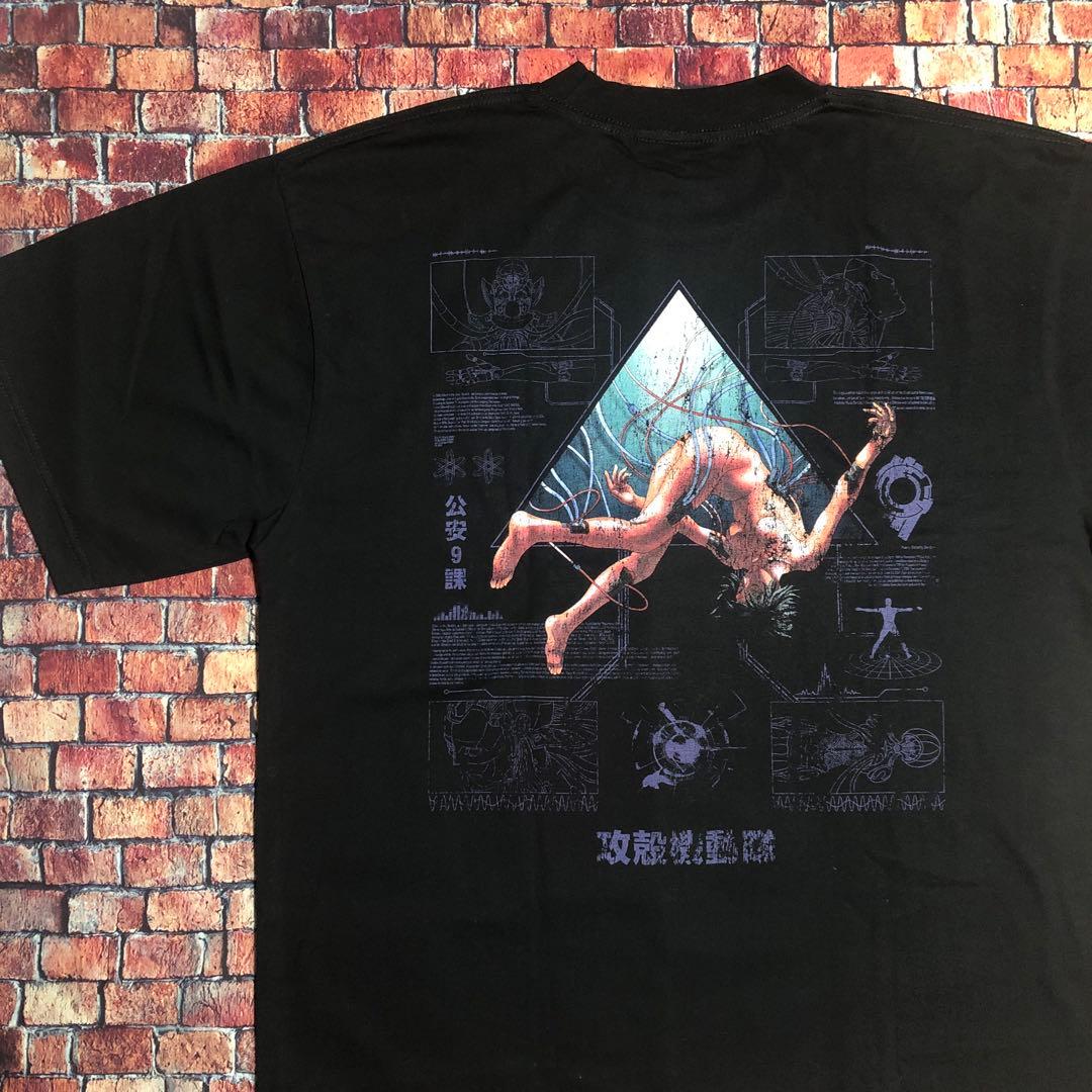 【Tシャツ】攻殻機動隊 GITS アニメ 映画 古着 希少 正宗士郎 XL レア