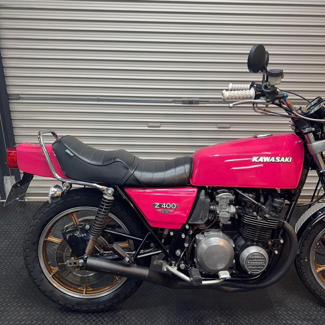 9/26まで出品 最終値下げ　z400fx 外装セット タンク サイドカバー