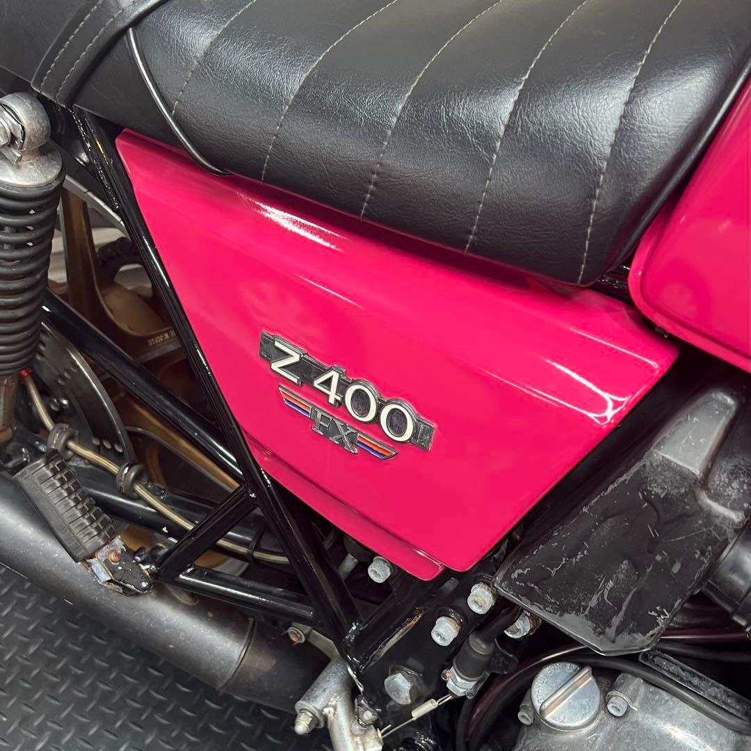 9/26まで出品 最終値下げ　z400fx 外装セット タンク サイドカバー