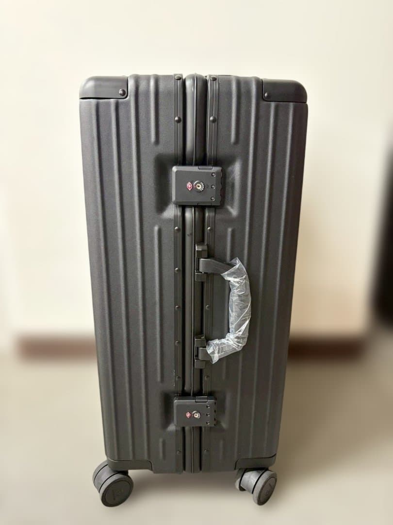 多機能キャリーケース【マットブラックMサイズ】C7