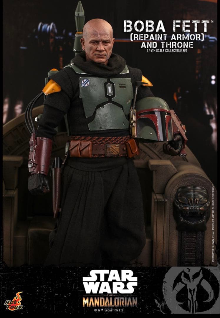 【ボーナス付】 ボバ・フェット　玉座　Boba Fett マンダロリアン