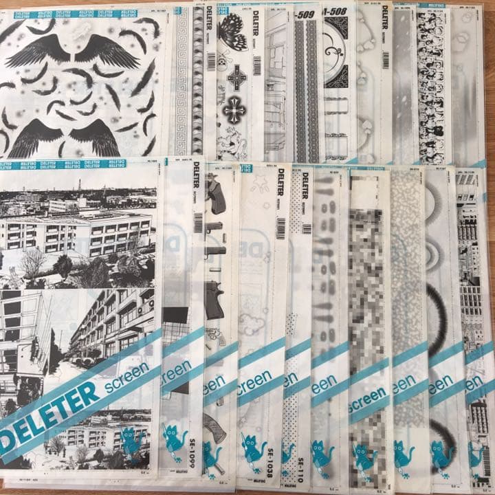 ★スクリーントーン　デッサン人形など　漫画画材まとめ売り