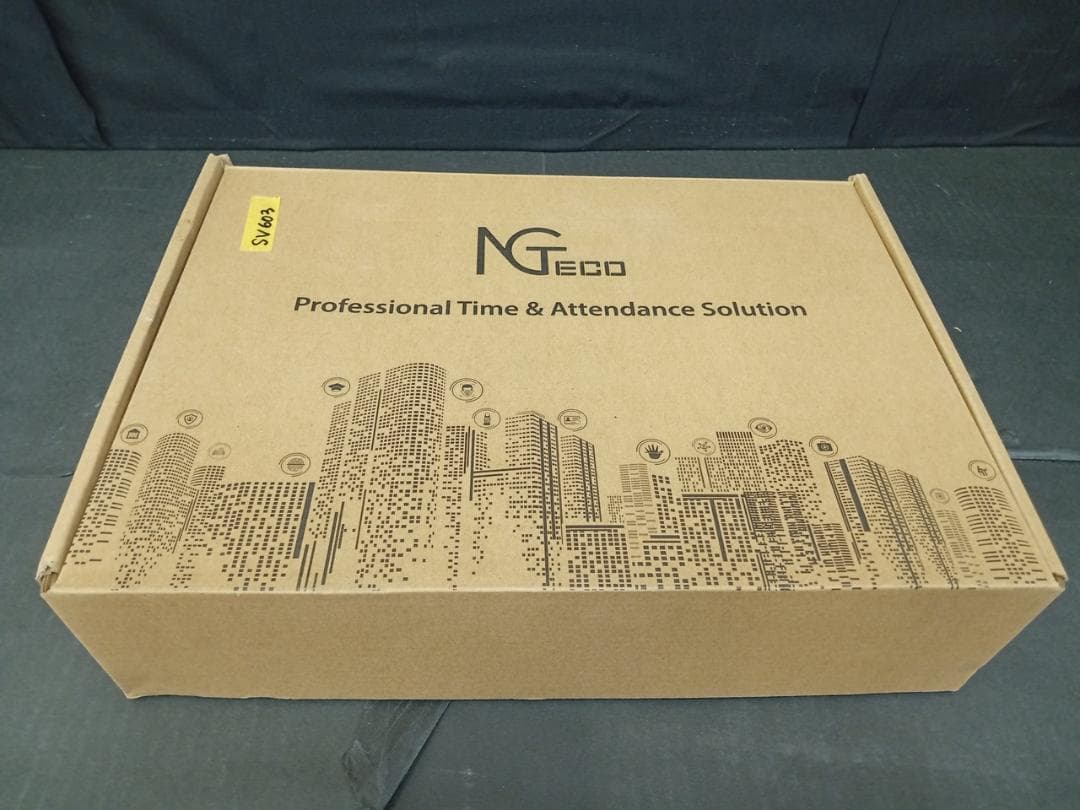 タイムレコーダー 指紋認証 パスワード 勤怠管理 USBデータ管理 壁掛け式