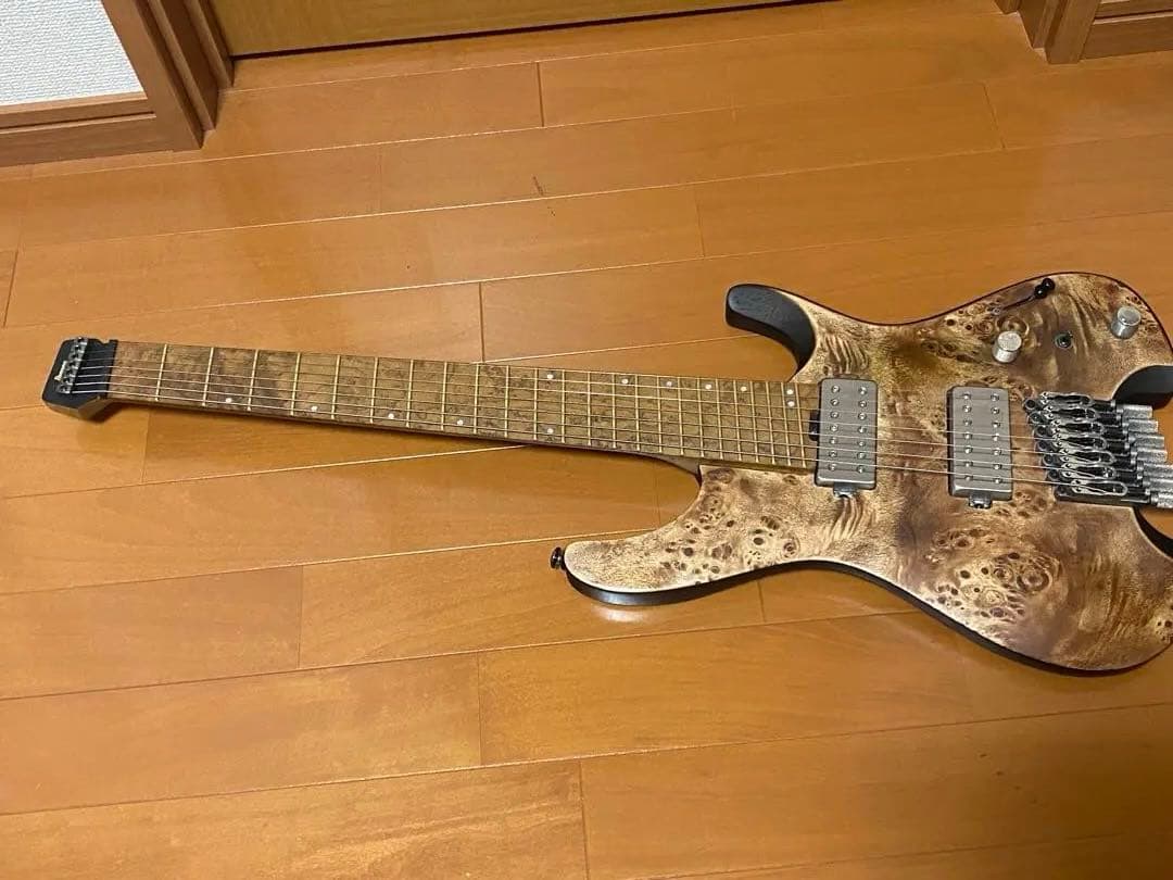 アイバニーズ7弦ヘッドレスギター