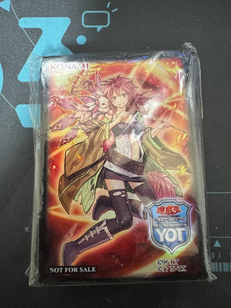 遊戯王 灼熱の火霊使い ヒータ YOT スリーブ 未開封