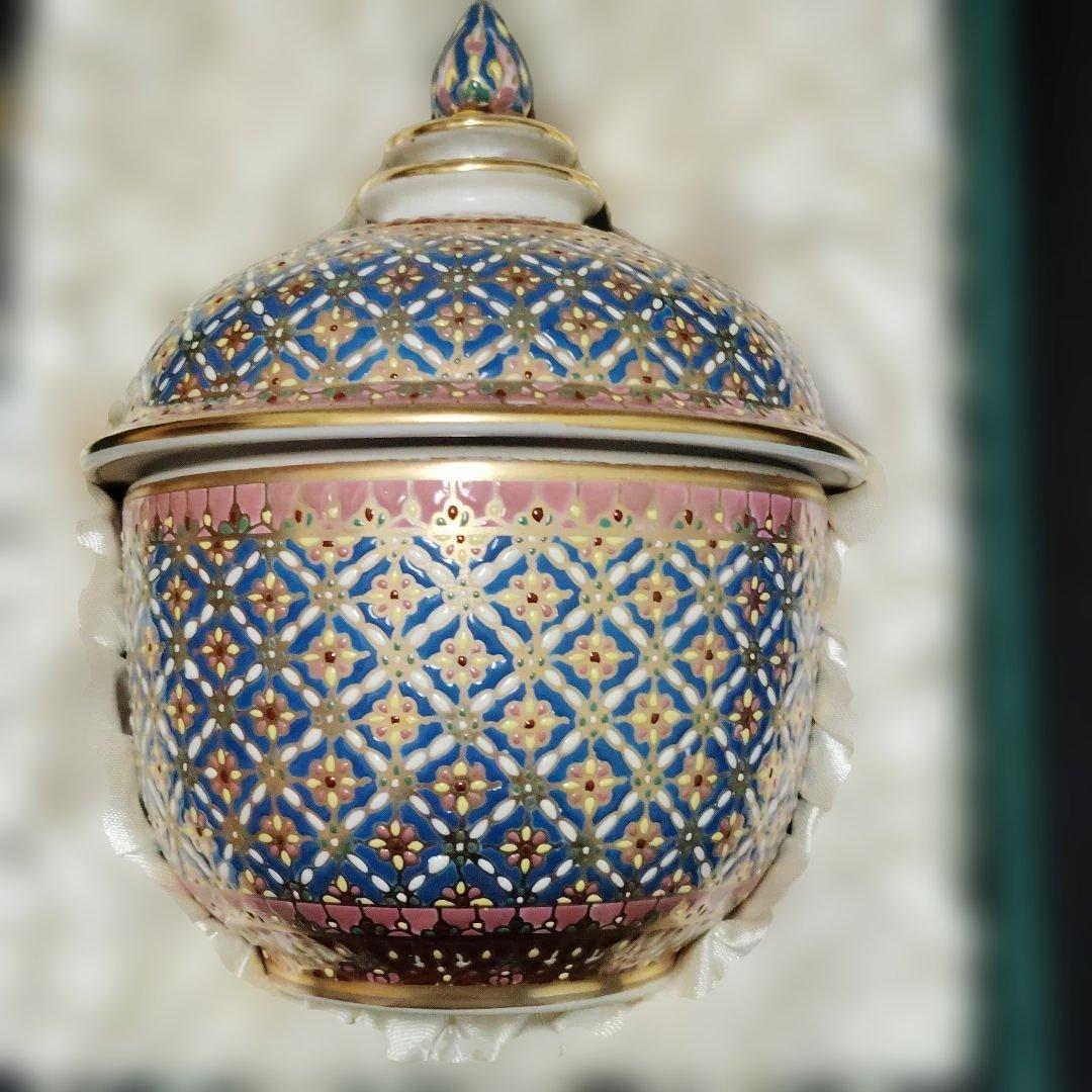 世界美術　シルクロードの壺　新品未使用　タイ製