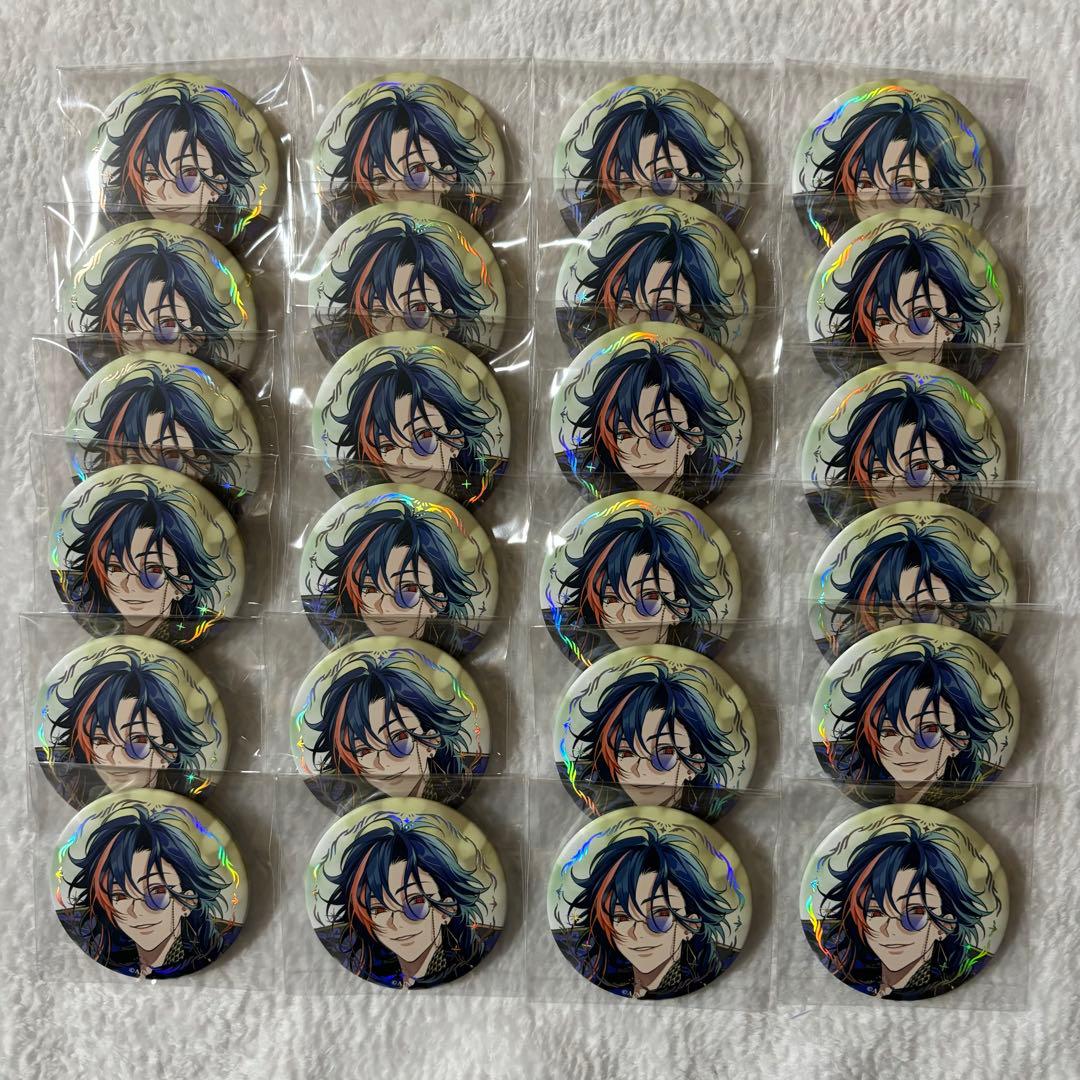 【ART OF NIJISANJI】箔押し缶バッジ 魁星24個セット