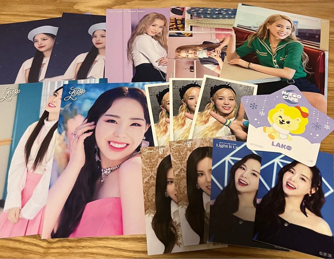 NiziU グッズ ラントレ トレカ