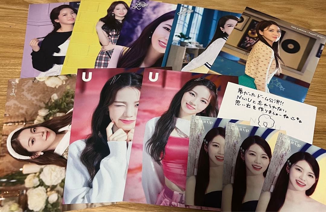 NiziU グッズ ラントレ トレカ