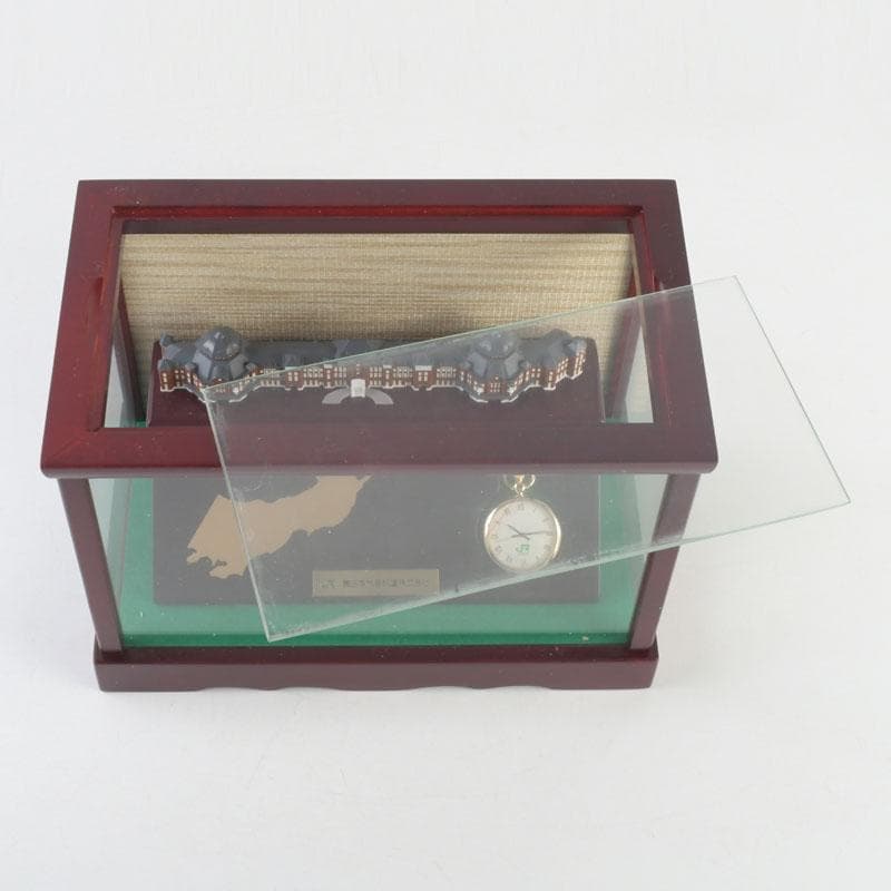 JR東日本旅客鉄道記念品　東京駅ジオラマ　懐中時計　C　9285