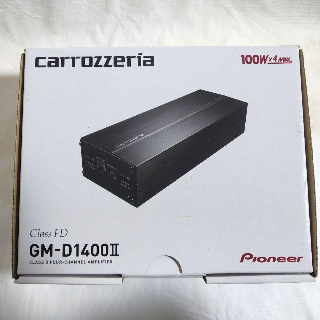 Pioneer カロッツェリア 100W×4・ブリッジャブルパワーアンプ  G…