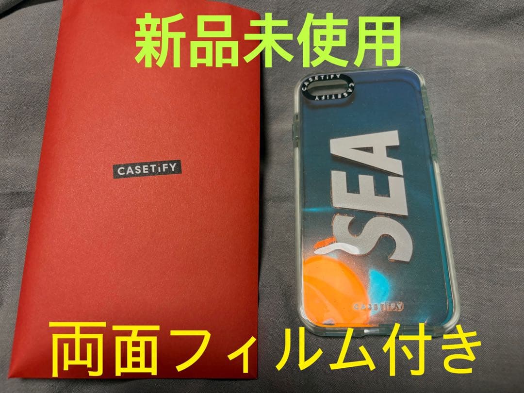 ￼ CASETiFY × WIND AND SEA オーロラ iPhone SE
