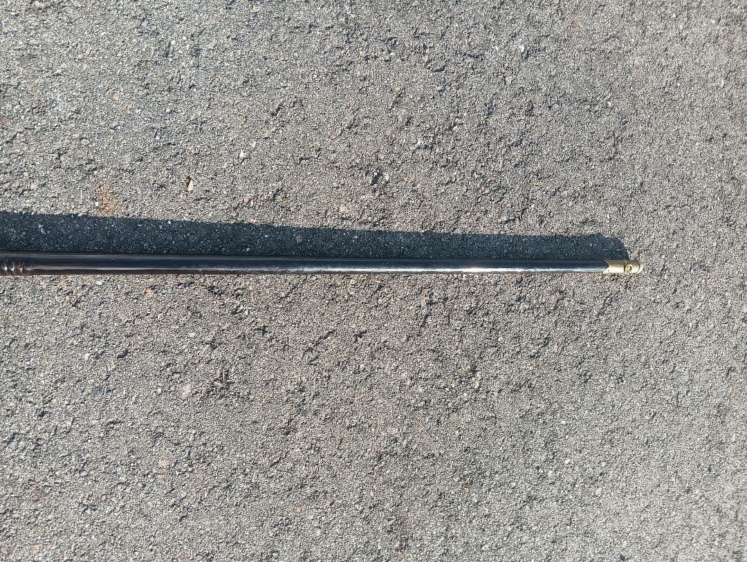 旗棒 旗竿　木製　金具　軍旗