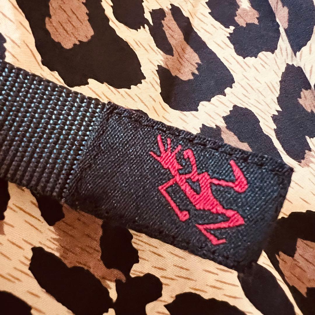 最終　グラミチ×ニコアンド　ヒョウ柄サルエルラップパンツ　限定　ユニセックス