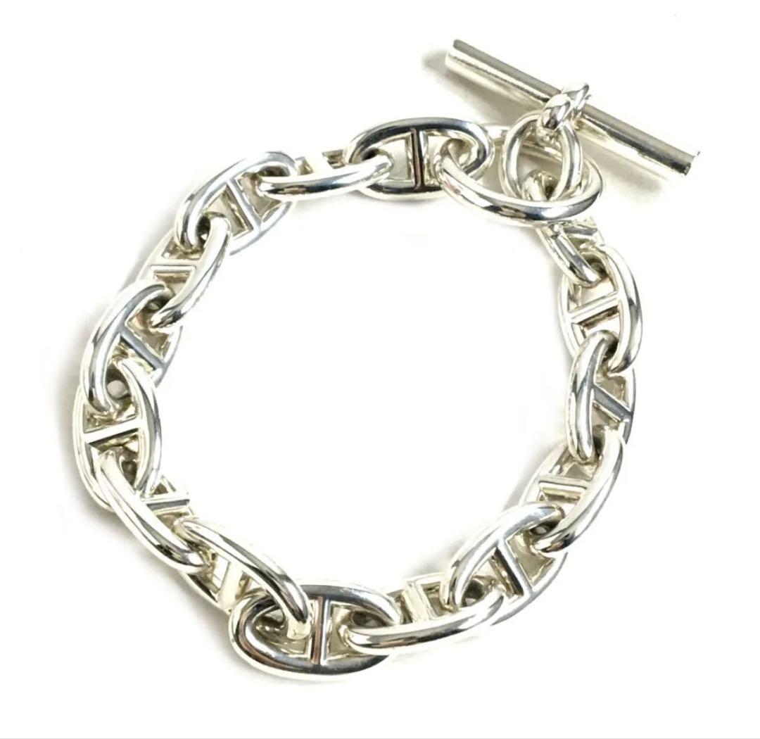 美品▼HERMES エルメス シェーヌダンクルGM 15LINK