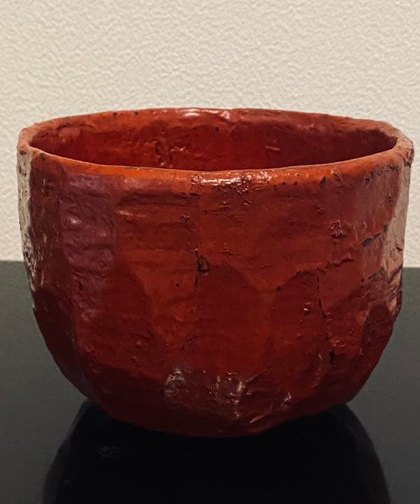 松﨑融　漆椀　抹茶椀　根来塗漆椀　李朝