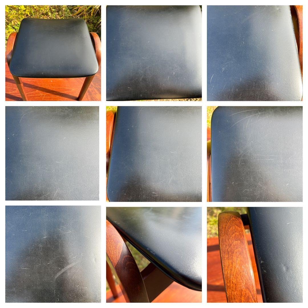 秋田木工　スタッキングスツール　剣持勇　NO.202