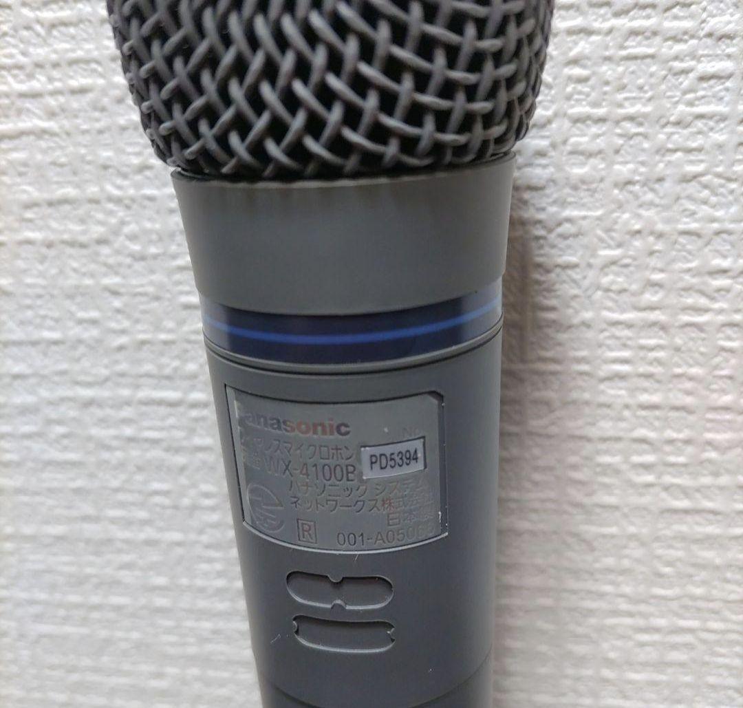 極美品　Panasonic ワイヤレスマイクロホン WX-4100B