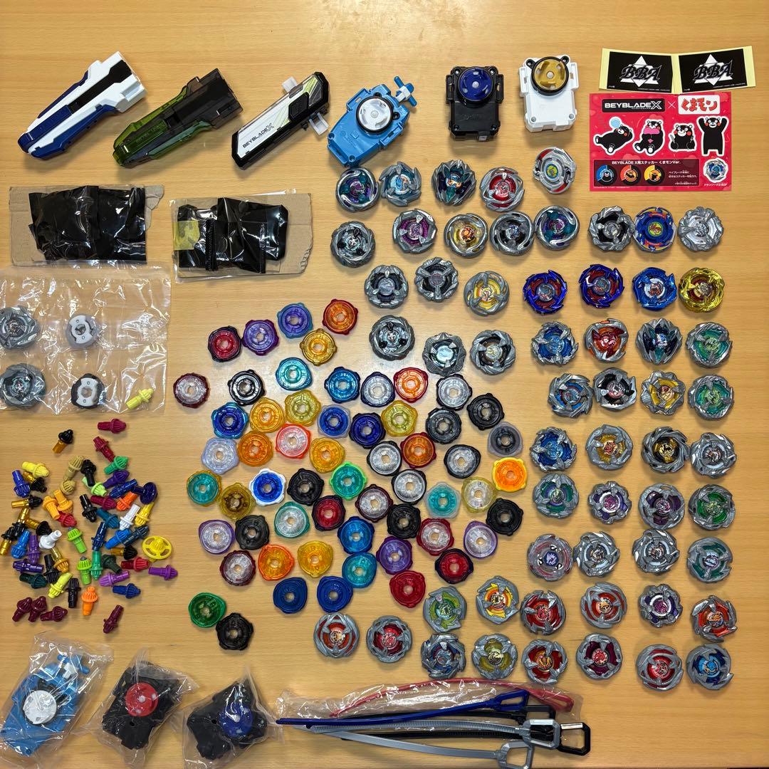 ベイブレードX 引退品 大会実使用 パーツ大量まとめ売り BX中心 限定レア含む