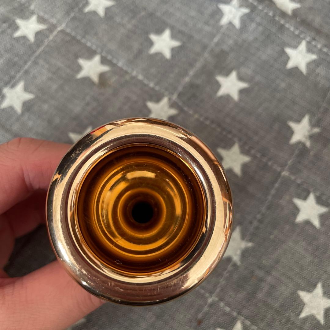 ペラントゥッチマウスピース　PT65 ピンクゴールド加工　表面サテン仕上げ