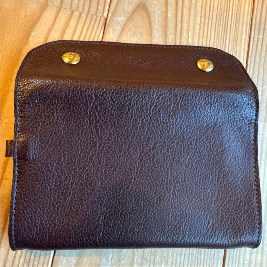 【新品】IL BISONTE ミディアムウォレット こげ茶☆