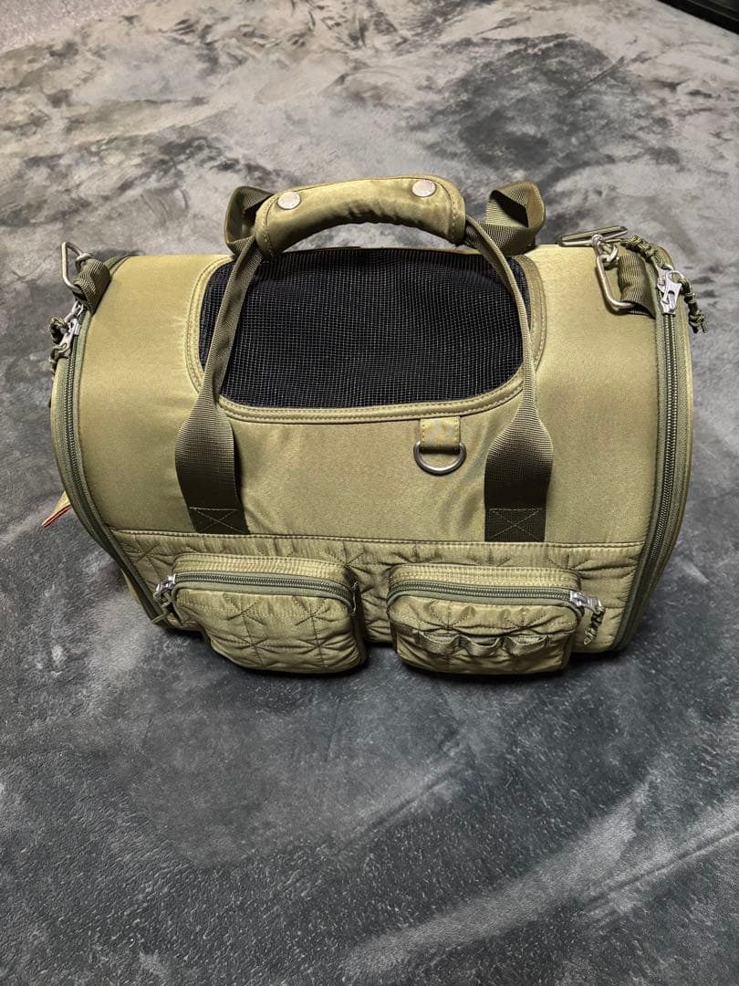 PET PARADISE キルト折畳キャリー 小型犬 約4～8kg 美品