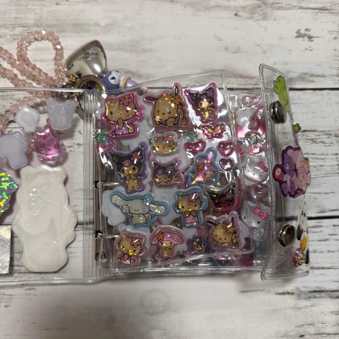 ボンボンドロップシール　シール帳　完成品　サンリオ　たまごっち　しずくちゃん