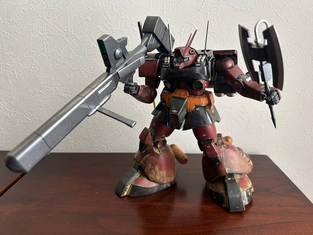 ガンプラ 【塗装済み完成品】MG 1/100 ドワッジ改 デザート・ロンメル機