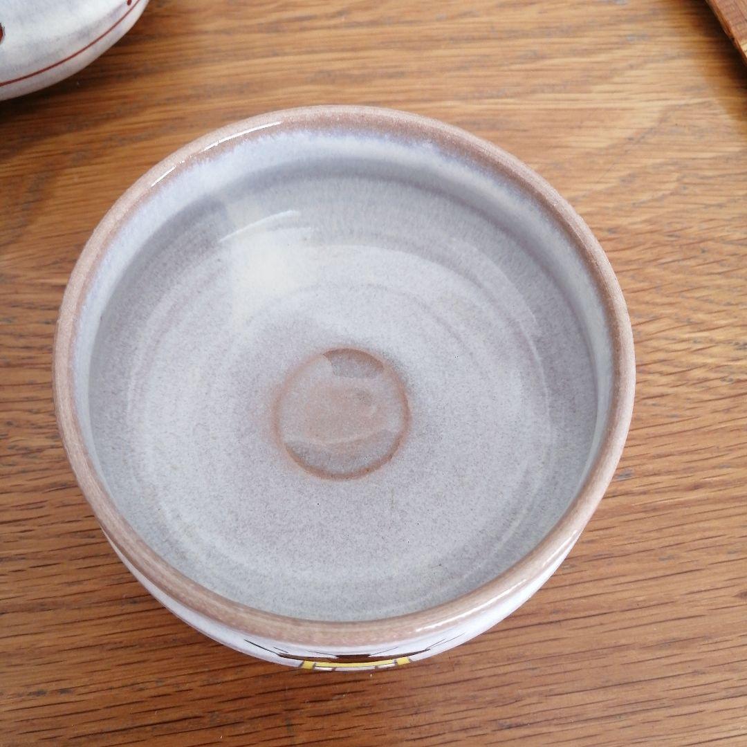 奈良絵　汲出し茶盌　昭山窯