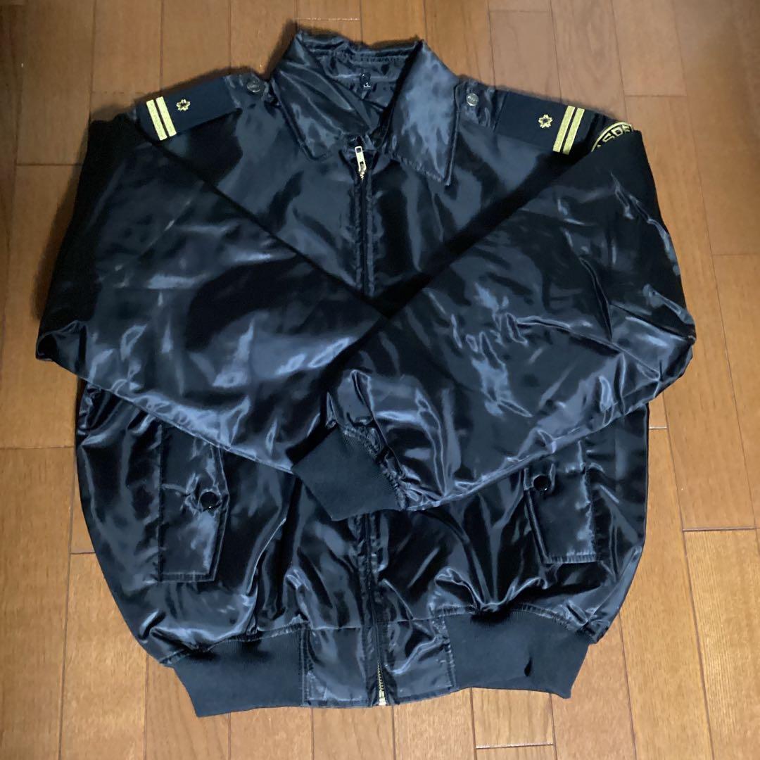 本日限定値下げ　激レア　MSDFロゴ付きブラックジャケット　肩章なし　LLサイズ