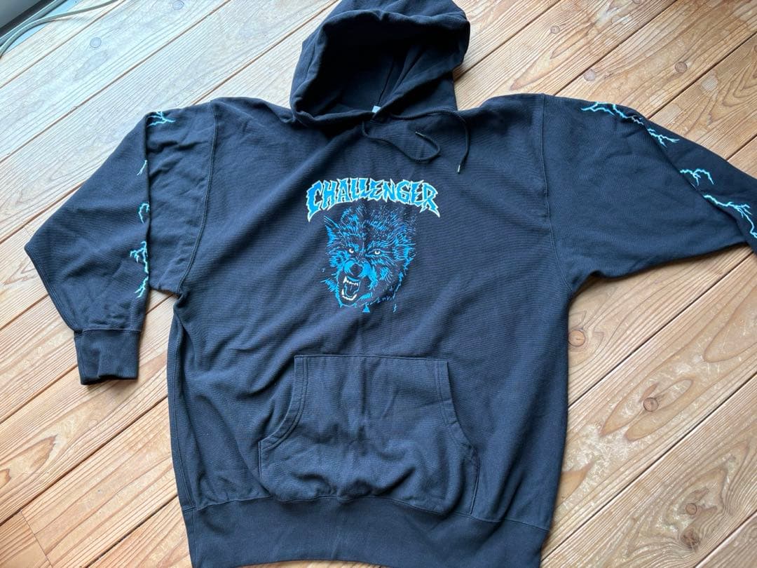 チャレンジャー　 ブラックパーカー XL