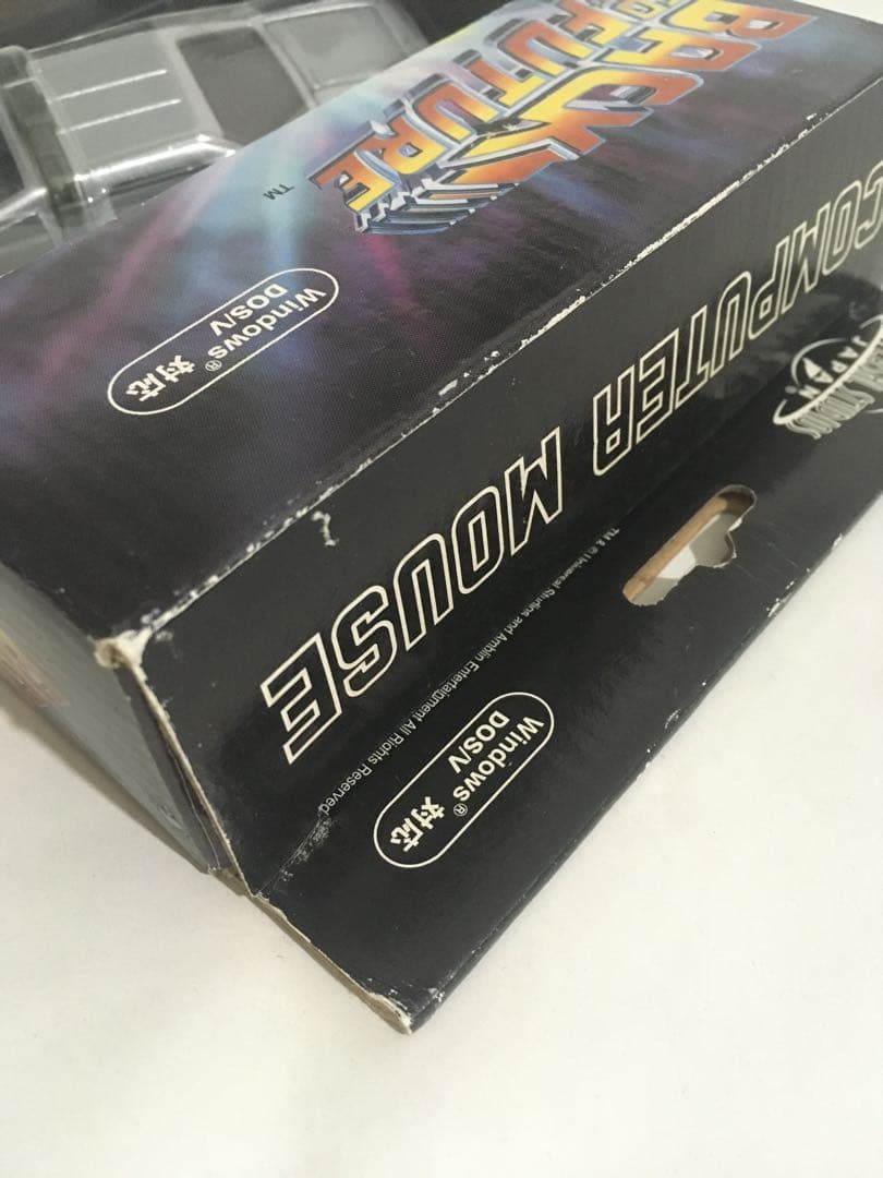 値下！★USJ初期★未使用★バック・トゥ・ザ・フューチャー コンピューターマウス