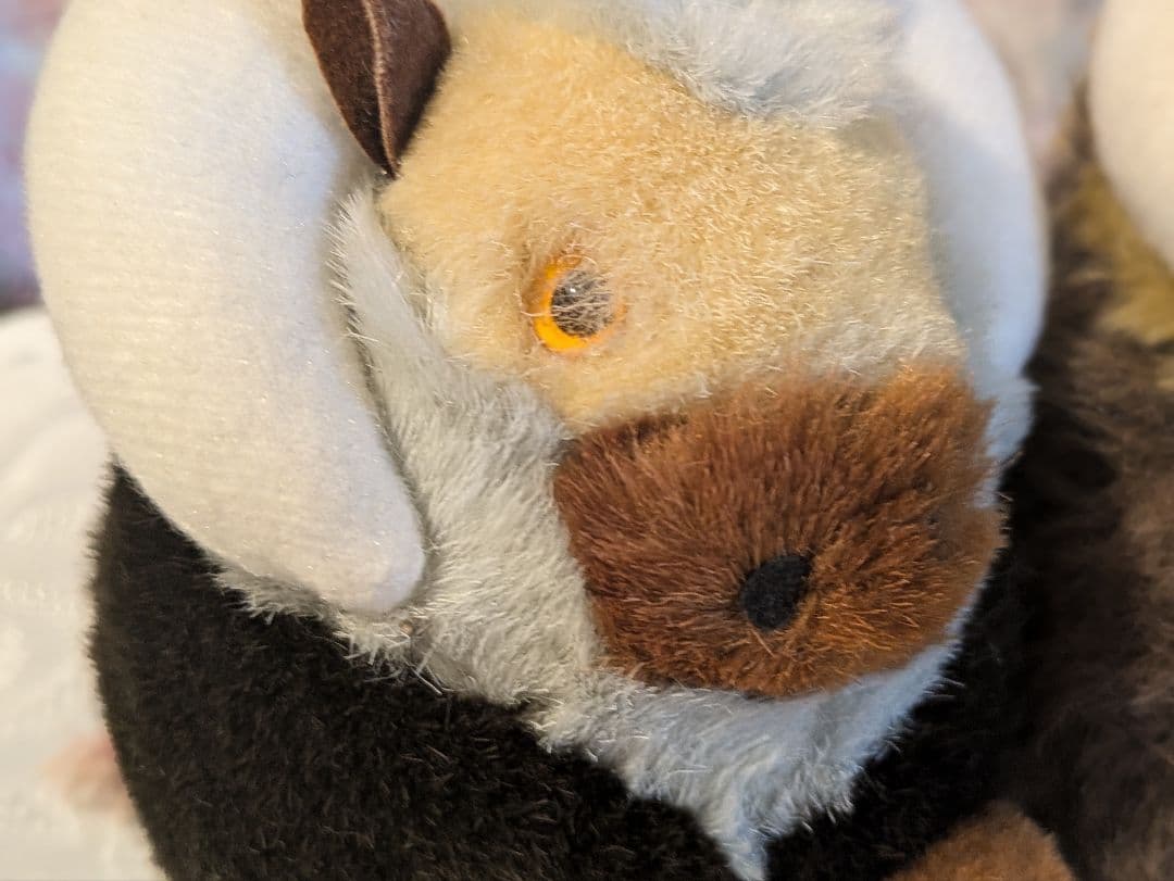 昭和レトロ　バイソンぬいぐるみ✕2 U.U.U. レア