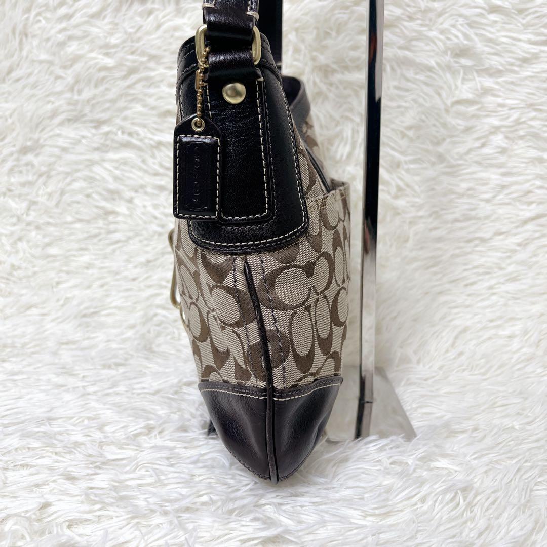 バッグ COACH Signature Half Moon Y2K Shoulder