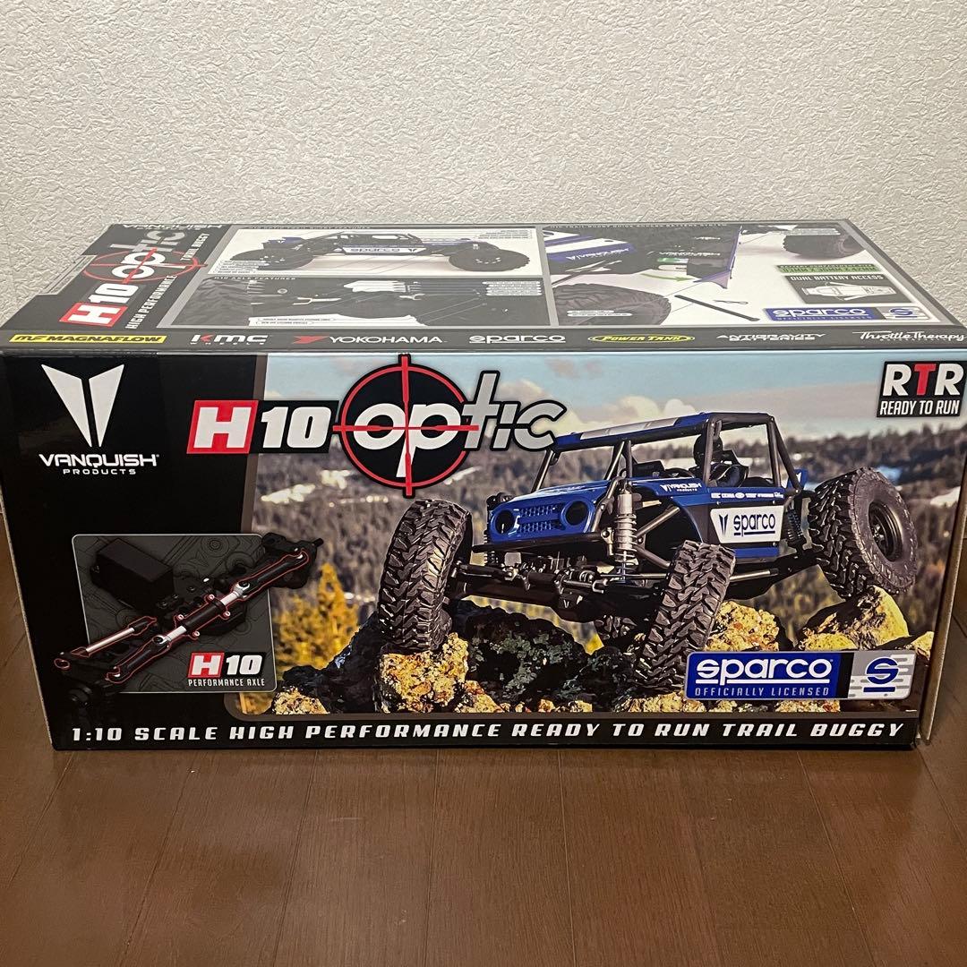 Vanquish H10 Optic RTR SPARCOブルー AXIAL
