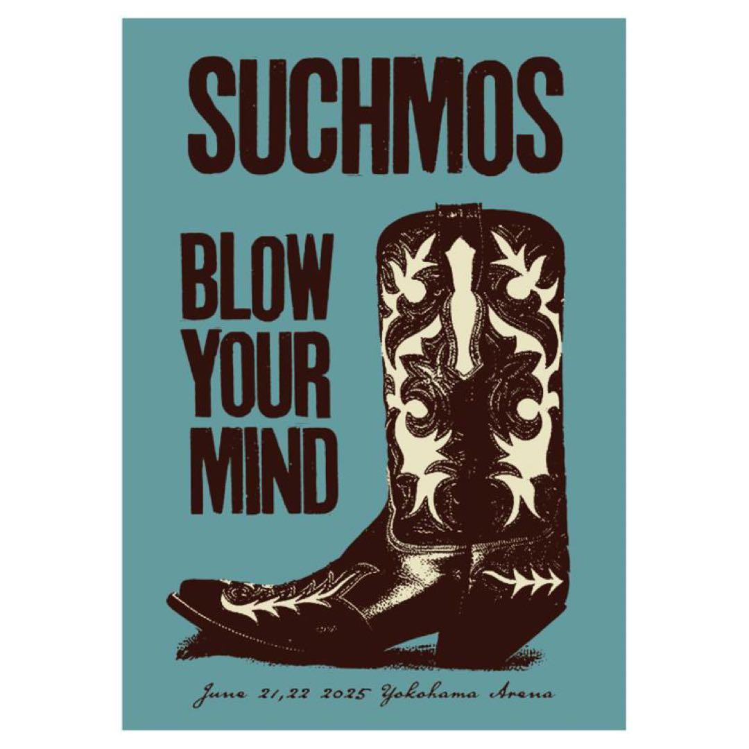 suchmos The Blow Your Mind 2025 ポスター