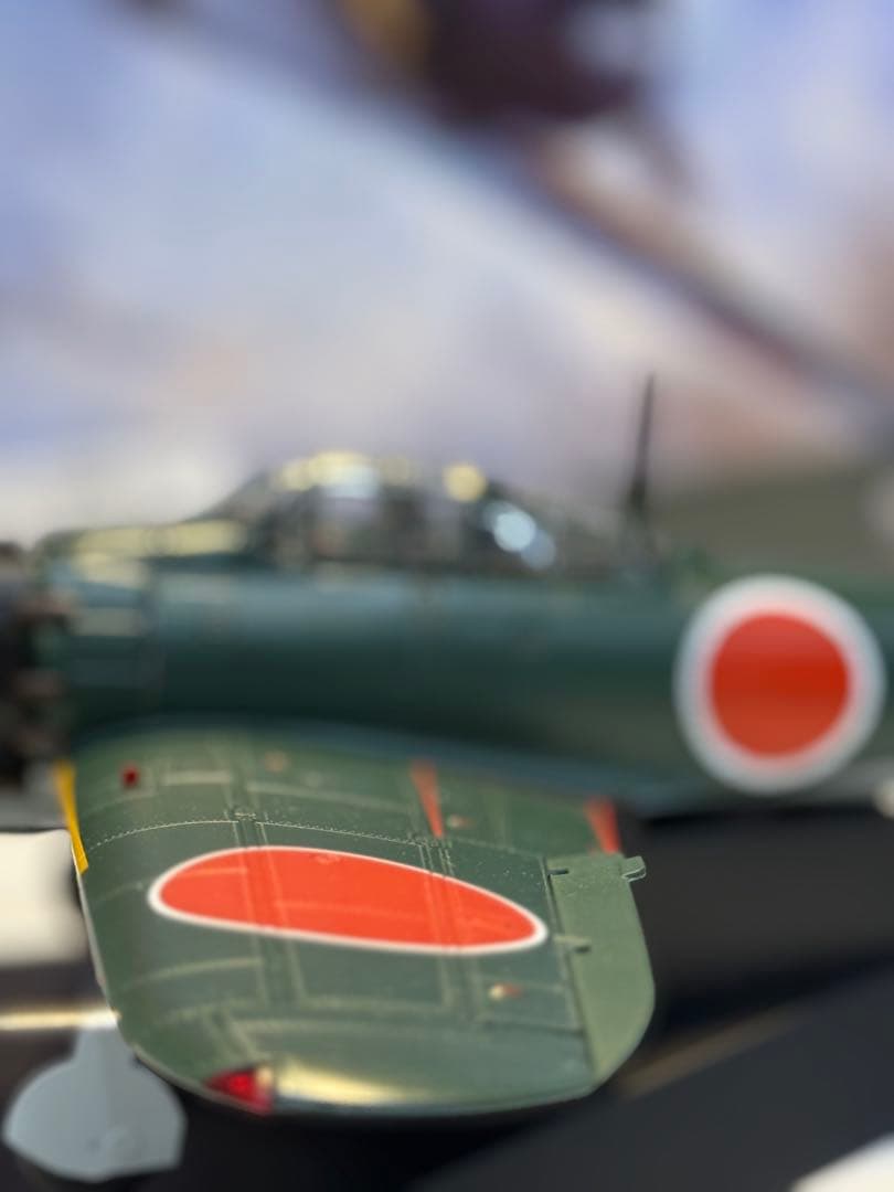 1/32 零式艦上戦闘機52型 ダイキャスト 零戦 半完成モデル