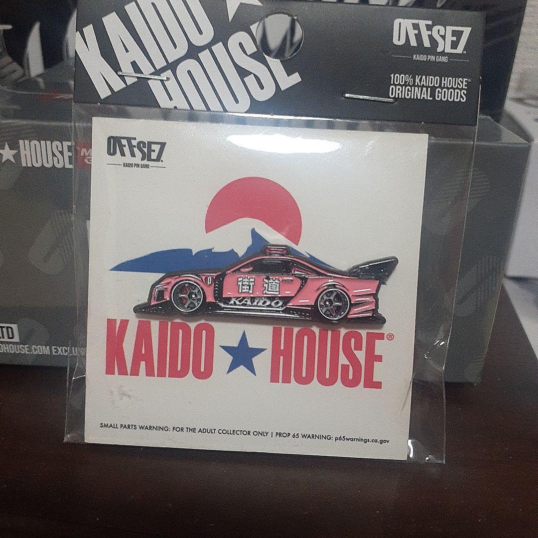 Kaido MiniGt エアロ ポリス スカイライン R34 ピン付き。