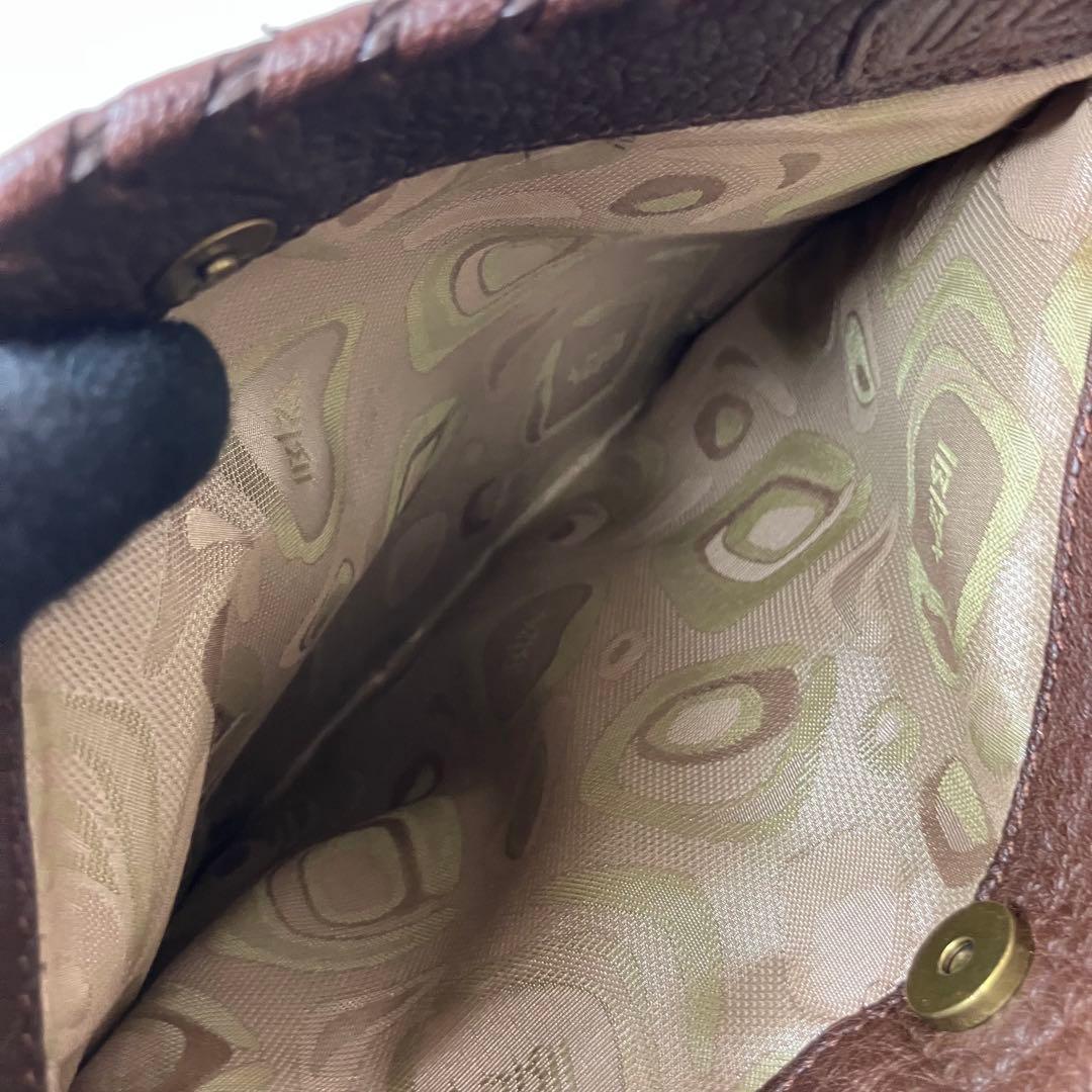 未使用級✨IBIZA イビサ パイソン 蛇革 斜め掛け ３室 ショルダーバッグ