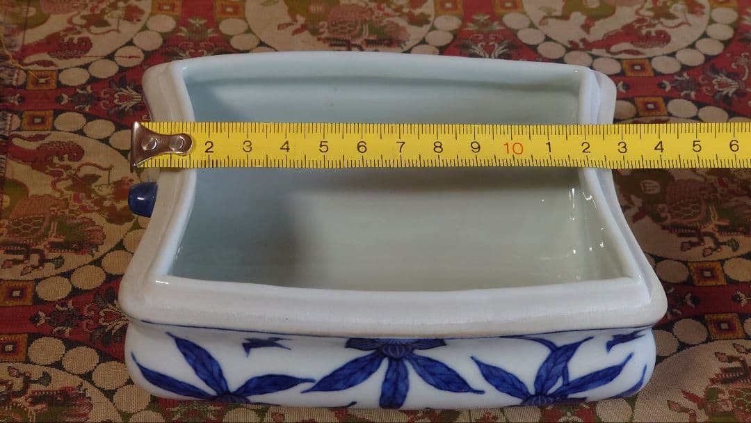 九谷焼須田菁華蓋物