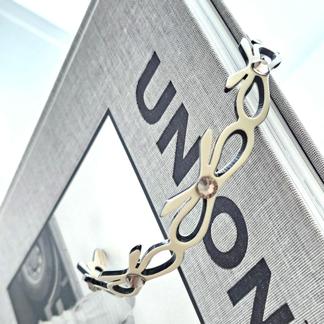 ♡ALEXANDRE DE PARIS カチューシャ スワロフスキー　リボン